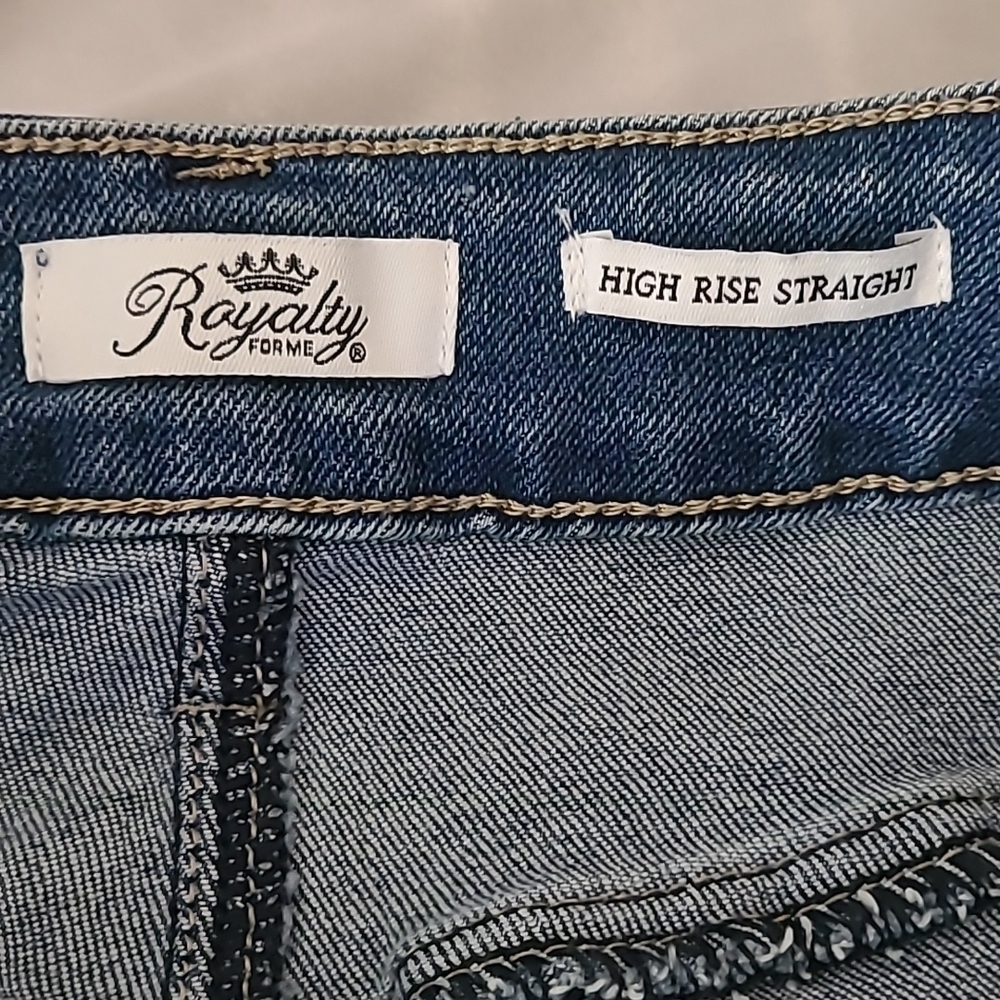 Royalty for me High Rise Straight Jeans, 24W - Picture 8 of 9